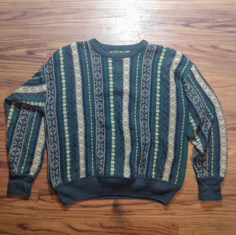 Vintage Coogi Style Colours by Alexander Julian